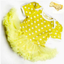 0-12M Lovely Baby Toddler Girls Ruffles Tutu Dress Romper One-Piece Outfit Dresses Clothes  Headband ILML