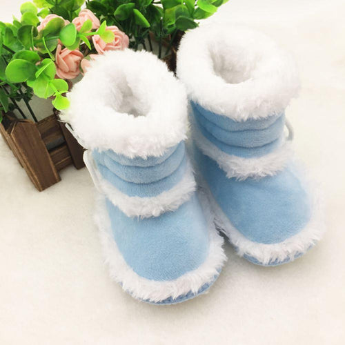 0-18 Months Toddler Baby Warm Booties Girls Boy Soft Sole Boots Crib Infant Shoes Prewalkers PY3 ILML