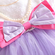 0-3Y Toddler Baby Kids Girls Princess Tutu Dress Bow Necklace Layered Dresses ILML