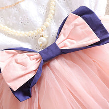 0-3Y Toddler Baby Kids Girls Princess Tutu Dress Bow Necklace Layered Dresses ILML