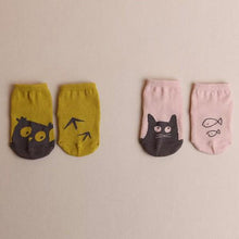 0-4Y Cute Toddler Baby Kids Girls Boys Soft Socks Cartoon Owl Pattern Socks Cotton Socks  ILML