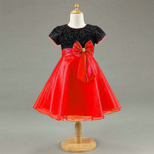 1-7Years Kids Girl Princess Bow Tutu Dress Baby Wedding Party Pageant Tulle Dresses  ILML