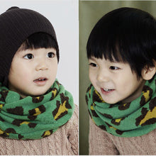 1-8Y Warm Girl Boy Baby Kids Scarf Neckerchief Leopard Printed Scarves  ILML