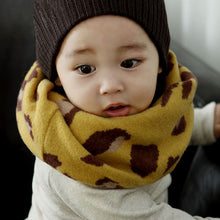 1-8Y Warm Girl Boy Baby Kids Scarf Neckerchief Leopard Printed Scarves  ILML