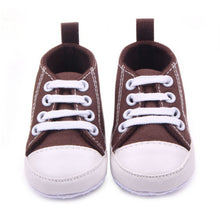 Baby Boy Girls Toddler Canvas Shoes Soft Sole Antislip Crib First Walkers 12 Colors ILML