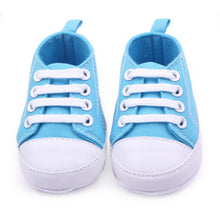 Baby Boy Girls Toddler Canvas Shoes Soft Sole Antislip Crib First Walkers 12 Colors ILML