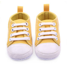 Baby Boy Girls Toddler Canvas Shoes Soft Sole Antislip Crib First Walkers 12 Colors ILML