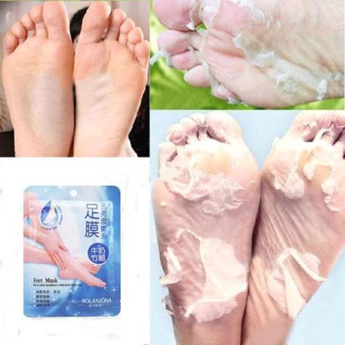 Baby Exfoliating Foot Mask Peeling Remove Dead Skin Cuticles Feet Care PY1 ILML