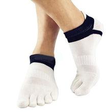 Men's Cotton Toe Sock Pure S Five Finger Socks Breathable 6 Colors  ILML