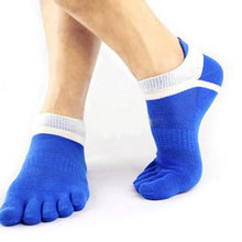 Men's Cotton Toe Sock Pure S Five Finger Socks Breathable 6 Colors  ILML