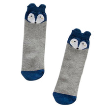 born 0-4Years Kids Girl Boy Animal Pattern Anti-slip Knee High Baby Socks ILML