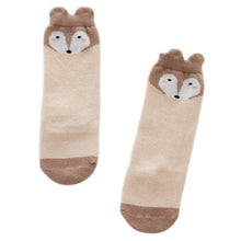 born 0-4Years Kids Girl Boy Animal Pattern Anti-slip Knee High Baby Socks ILML