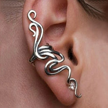 Gothic Punk Style Cool Rock Style Metal Totem Bite Ear Cuff Wrap Earring Stud ILML