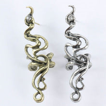 Gothic Punk Style Cool Rock Style Metal Totem Bite Ear Cuff Wrap Earring Stud ILML
