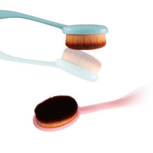 Pro Oval Makeup Brushes Cosmetics Foundation Cream Liquid Powder Blush Pigment Tools ILML