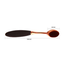 Pro Oval Makeup Brushes Cosmetics Foundation Cream Liquid Powder Blush Pigment Tools ILML