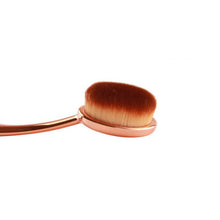 Pro Oval Makeup Brushes Cosmetics Foundation Cream Liquid Powder Blush Pigment Tools ILML