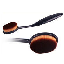 Pro Oval Makeup Brushes Cosmetics Foundation Cream Liquid Powder Blush Pigment Tools ILML