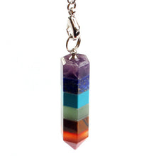 Reiki Energy Chakra Hexagonal Crystal Necklaces Pendants Natural Crystal Healing ILML