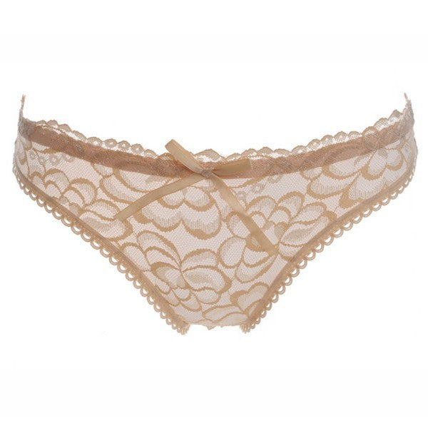 Sexy Women Floral Lace Underwear Panties Low-waist Briefs Thongs Knickers Femme Lingerie ILML