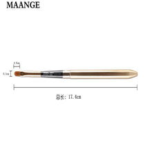 Eyeliner professional rose gold makeup brushes Powder Foundation Eyeshadow Eyeliner Lip Brush Concealer Tool Cosmetics ILML