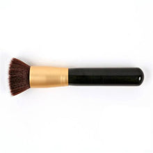 Professional Makeup Brush Flat Top Brush Foundation Powder Pro Cosmetic Make up brushes Tool Wooden Kabuki Make-up Brush ILML