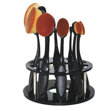 10 Hole Maange Oval Makeup Brush Holder Drying Rack Organizer toothbrush holder Shelf Cosmetic Eyeshadow Makeup Brushes Tool ILML