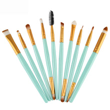 10 pcs Makeup Brushes Toiletry Kit Pro Eyeshadow Cosmetic Face Brushes Powder Foundation Tool cosmetics Concealer Brush ILML