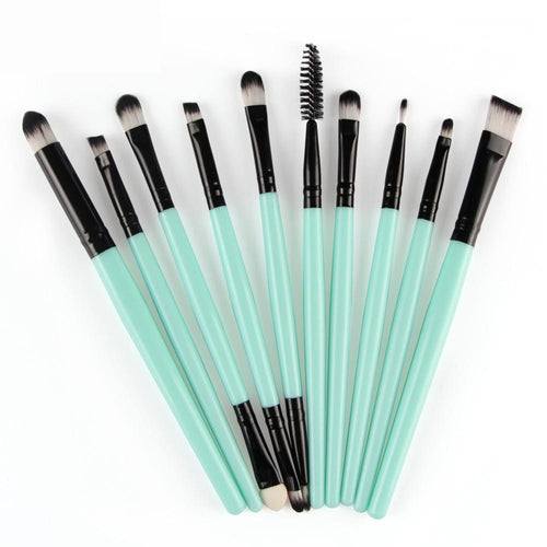 10 pcs Makeup Brushes Toiletry Kit Pro Eyeshadow Cosmetic Face Brushes Powder Foundation Tool cosmetics Concealer Brush ILML