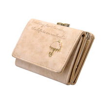 Luxury Women Umbrella Leather Wallet Button Clutch Purse Girl Short ILML