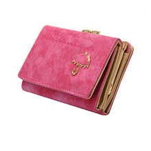 Luxury Women Umbrella Leather Wallet Button Clutch Purse Girl Short ILML