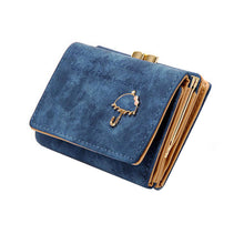 Luxury Women Umbrella Leather Wallet Button Clutch Purse Girl Short ILML