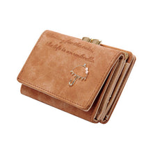 Luxury Women Umbrella Leather Wallet Button Clutch Purse Girl Short ILML