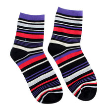 Cotton Warm Men Mixed Color Wide Stripe Ankle Soft Casual Socks PY8 ILML
