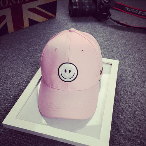 Embroidery Cotton Baseball Cap Boys Girls Snapback Hip Hop Flat Hat ILML