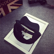 Embroidery Cotton Baseball Cap Boys Girls Snapback Hip Hop Flat Hat ILML