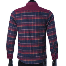 Plaid Shirts Luxury Slim Long Sleeve Formal Business Dress Warm Shirts ILML