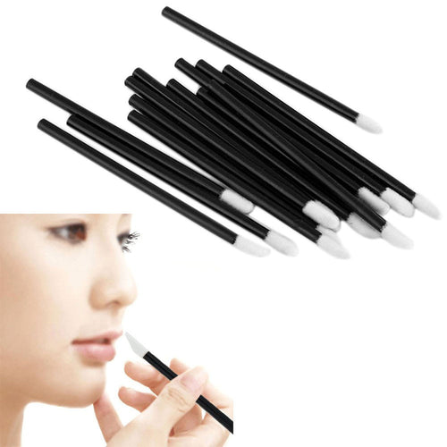 100PCS Professional Brushes Disposable MakeUp Lip Brush Lipstick Gloss Ws Applicator Make Up Cosmetic Tool ILML