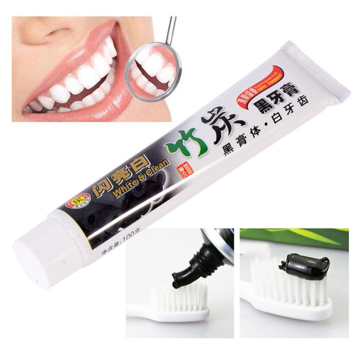 100g Bamboo Charcoal All-purpose Teeth Whitening The Black Toothpaste  ILML