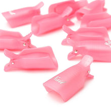 10PC Plastic Nail Art Soak Off Cap Clip UV Gel Polish Remover Wrap Beauty Cap Clips Tool Lowest price sold  ILML