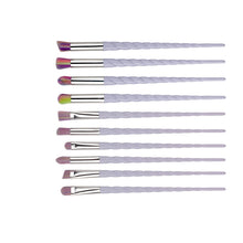 10PCS Eyebrow Eyeliner Blush Cosmetic makeup brushes professional Foundation Concealer make up brushes maquillage Tools ILML