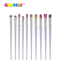 10PCS Eyebrow Eyeliner Blush Cosmetic makeup brushes professional Foundation Concealer make up brushes maquillage Tools ILML