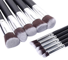 10PCS MAANGE rose gold makeup brushes maquiagem hair eyebrow foundation brush pen cosmetics make up brushes Professional ILML