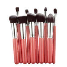 10PCS Maange makeup brushes Professional Wood toothbrush maquiagem Foundation Eyeshadow makeup brush cosmetics Tools ILML