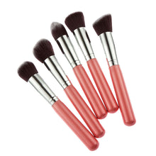 10PCS Maange makeup brushes Professional Wood toothbrush maquiagem Foundation Eyeshadow makeup brush cosmetics Tools ILML