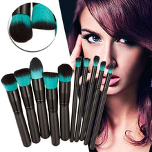 10PCS Professional Maange makeup brushes Foundation Powder Eyeshadow toothbrush Wood makeup brush maquiagem cosmetics tool ILML