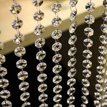 10pcss 1M/33 Foot Wedding DIY Decor Acrylic Crystal Beads Curtain Strand Garland PY6 ILML
