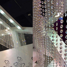 10pcss 1M/33 Foot Wedding DIY Decor Acrylic Crystal Beads Curtain Strand Garland PY6 ILML