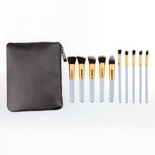 10Pcs MAANGE Professional Brush makeup brushes Foundation Make Up Blush brushes Brush Bag cosmetic ILML