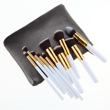 10Pcs MAANGE Professional Brush makeup brushes Foundation Make Up Blush brushes Brush Bag cosmetic ILML